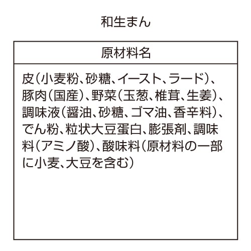 和生まん1個100g×6個(箱入り)