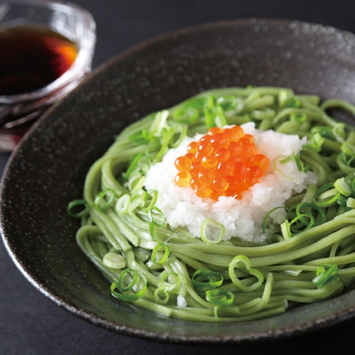 モロヘイヤ角打ち麺 3食（つゆ付）