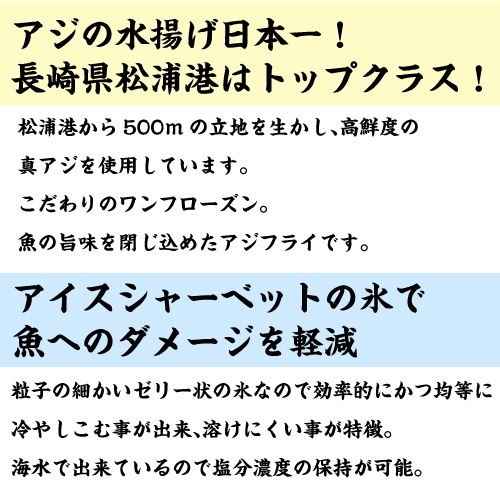 松浦産アジフライ(14枚入)