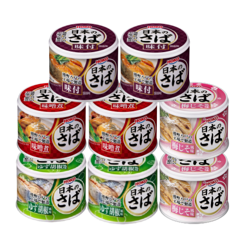 【送料無料】鯨缶詰（2種）&日本のさば缶詰（4種）16缶セット