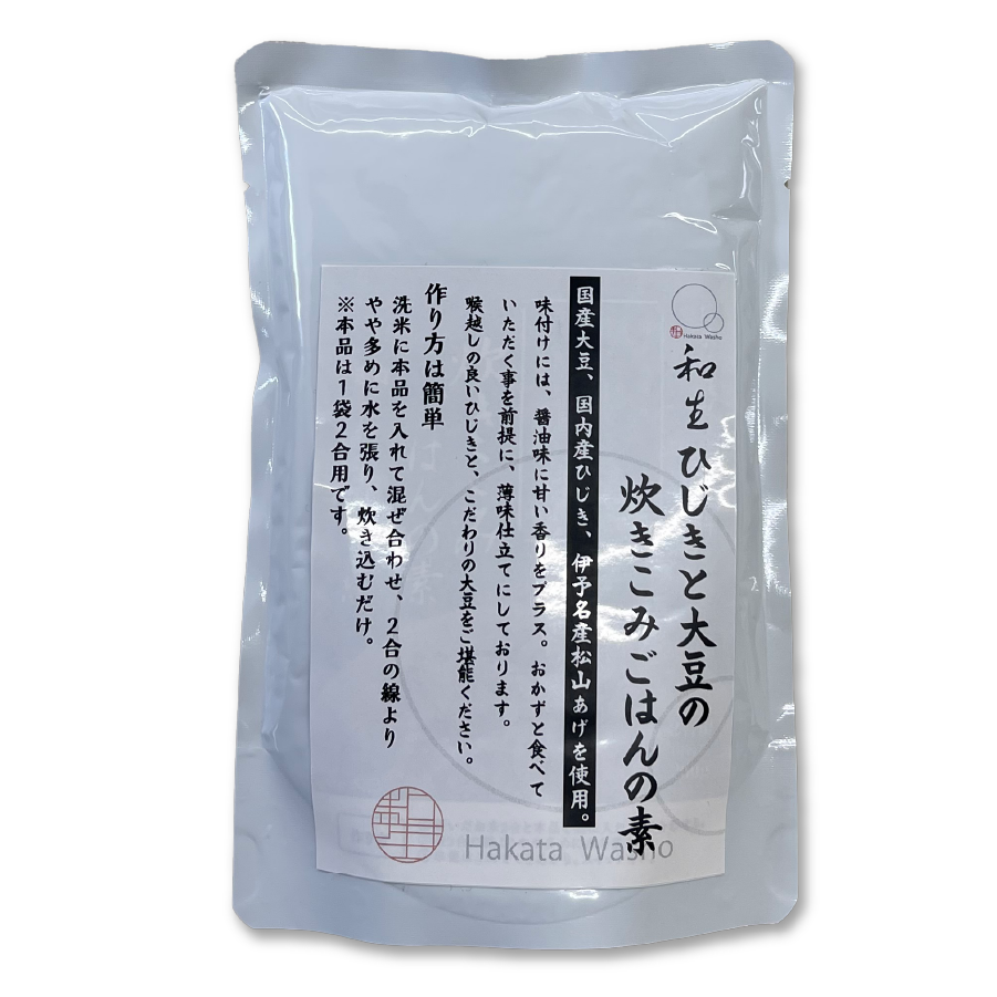 ひじきと大豆の炊き込みご飯の素(米2合用/260g)